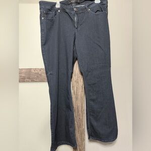 Dark denim from Torrid flared